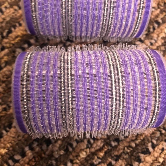 Self Grip Hair Rollers Set of 14 Two Sizes Used Curlers Hair Styling - Picture 7 of 12